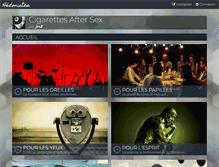 Tablet Screenshot of hedonistes.com